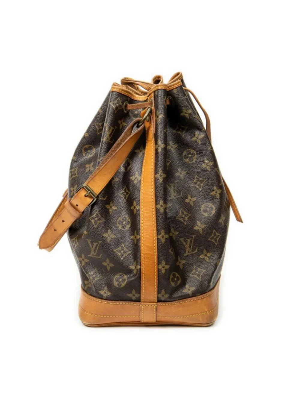 Louis Vuitton Noe Brown Monogram Canvas Bucket Bag